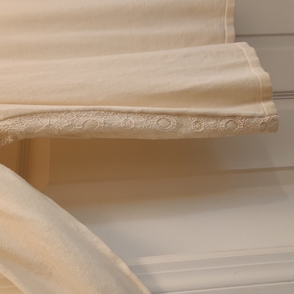 The Limited | Lace Trim Lightweight Sweater Top - Picture 4 of 4